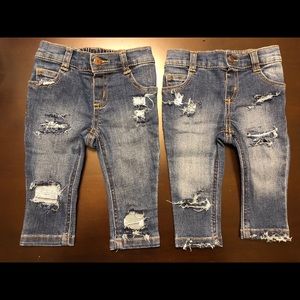 Distressed Baby Jeans